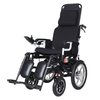 DLY-806 High Back Lying Electronic Brake Anti-Bump Folding Motor Wheelchair