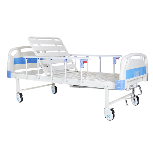 MD-BS2-001 Medical Manual 2 Cranks Hospital Bed 
